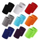 Multi-Color Sweat-Absorbent Sports Wristbands