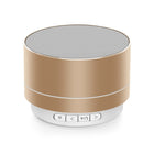Portable Metal Bluetooth Speaker With Led Light