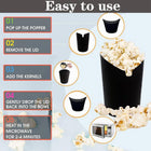 Microwave Popcorn Popper Maker Single Serve Portion Silicone