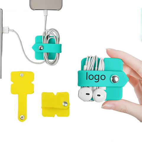 Creative Silicone Cable Organizer with Buckle