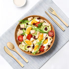 7 in 1 Portable Bamboo Outdoor Tableware Set