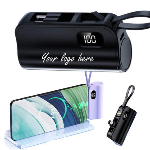 3+2 Capsule Tail Plug Power Bank