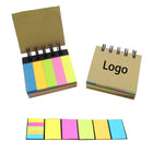 Portable Spiral Notebook Combination Sticky Notes