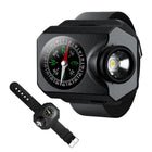 USB Rechargeable LED Light Outdoor Running Watch