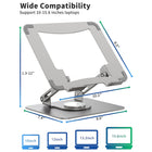 Laptop Stand With 360 Degree Rotating Base