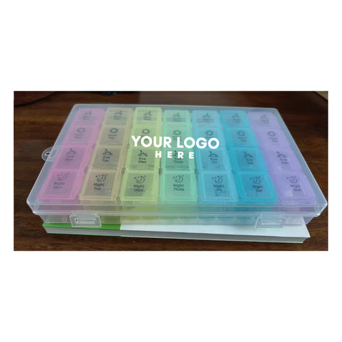 Weekly Pill Organizer Box