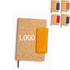 Wood Grain PU Leather Notebook