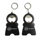3-in-1 Keychain Opener 39" Tape Measure and LED Flashlight