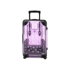 Mini Suitcase Makeup Organizer with Phone Stand