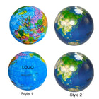 PU Foam Earthball Globe Ball Stress Reliever Toy - World Map
