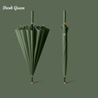 16-Rib Straight Shaft Automatic Umbrella