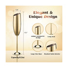 Stainless Steel Wine Goblets