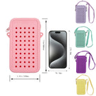 Crossbody Silicone Hole Bag