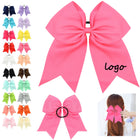 Large Cheer Hair Bows Ponytail Holder