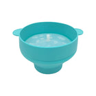 Microwave-Safe Silicone Popcorn Popper Bowl