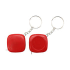Mini Square Tape Measure Keychain