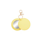 Round Leather Compact Mirror