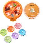 7 Day Weekly Round Pill Organizer