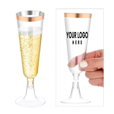 Plastic Champagne Glasses