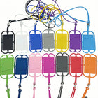 Silicone Phone Card Holder With Lanyard