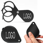 Mini Folding Magnifying Glass With Protective Sheath