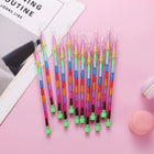 11 in 1 Stackable Colored Crayon