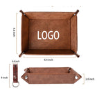 PU Leather Valet Tray