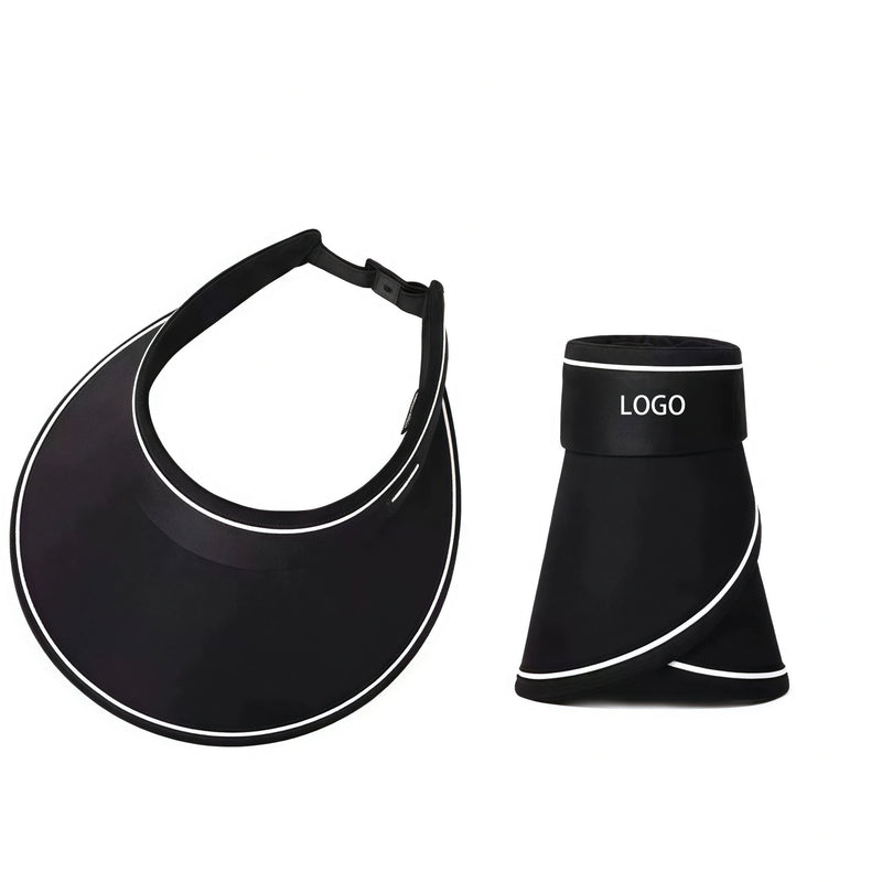 Polyester Fiber Sun Visor Hat Large Brim