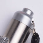 Stainless Steel Clip Keychain Flashlight