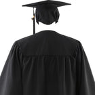 Matte Graduation Gown Cap Tassel Set