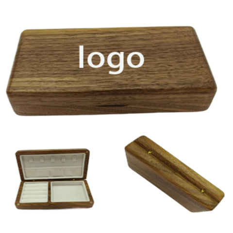 Walnut Wood Jewelry Case