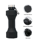 22Oz Innovative Foldable Fitness Dumbbell Water Bottle