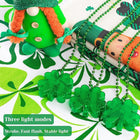 Light Up Necklace Luck of The Irish Clover Leaf Shamrock