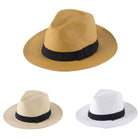 Large Head Circumference Straw Panama Hat