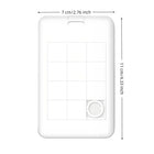Puzzle ID Badge Holder with Clear Window
