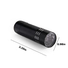 Flashlights 9 Led Mini Aluminum Flashlight With Lanyard