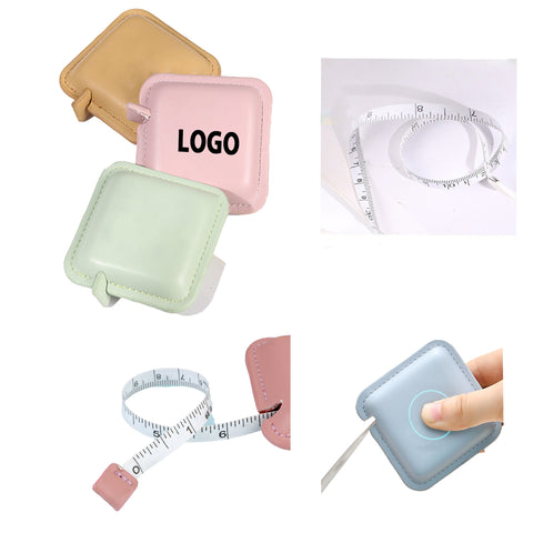 Pu Leather Small Square Tape Measure