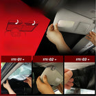 Silver Coated Fabric Car Suv Windshield Foldable Parasol