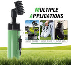 Golf Cleaning Brush with Retaining Clip and Squeeze Bottle