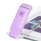 USB Rechargeable Eye - Care Foldable Clip - On Book Light