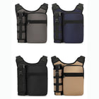 Crossbody Bag Sling Backpack W/ Water Bottle Pocket Hiking
