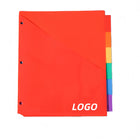 Binder Dividers With Tabs And Pockets 6 Pack