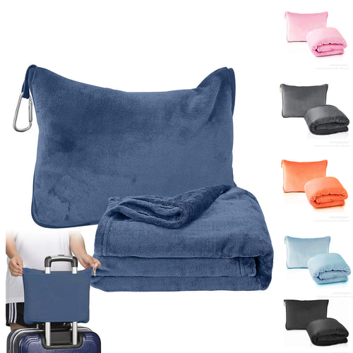 2-in-1 Portable Pillow Blanket