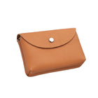 Pu Leather Coin Purse Snap Button Compact Wallet