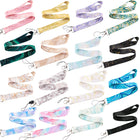 Marble Pattern ID Badge Lanyard