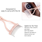 Stainless Steel Arc Eyelash Comb Eyebrow Brush