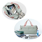 Gym Bag With Wet And Shoe Compartment