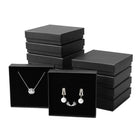 Cardboard Jewelry Boxes With Lids For Necklace Ring Earring Display Box