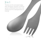 3 In 1 Stainless Steel Knife Fork Spoon Set