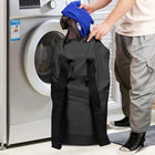 Laundry Backpack Nylon Laundry Basket With Shoulder Strap